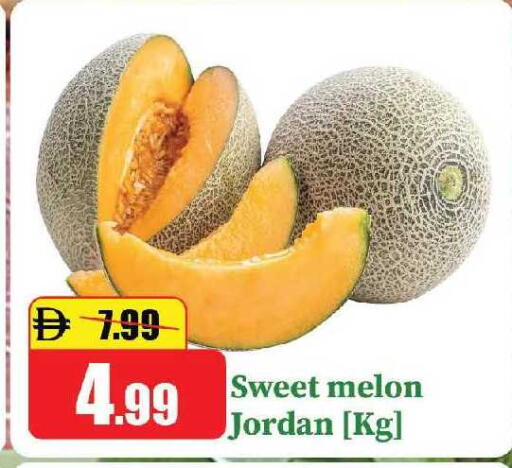 Melon from Jordan available at الأسواق هايبرماركت in الإمارات العربية المتحدة , الامارات - رَأْس ٱلْخَيْمَة