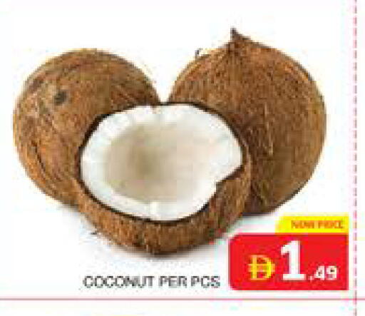 Coconut available at الامارات السبع سوبر ماركت in الإمارات العربية المتحدة , الامارات - أبو ظبي