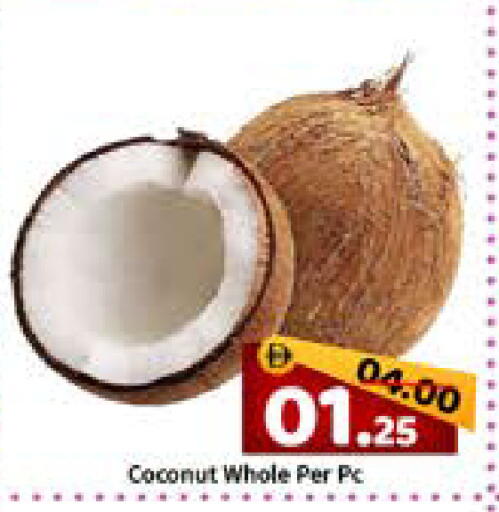 Coconut available at رويال جلف هايبرماركت in الإمارات العربية المتحدة , الامارات - أبو ظبي