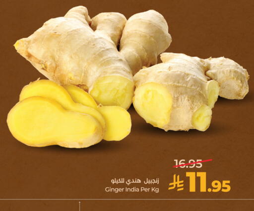 Ginger from India available at لولو هايبرماركت in مملكة العربية السعودية, السعودية, سعودية - الخرج