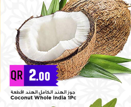Coconut from India available at Marza Hypermarket in Qatar - Al Wakra