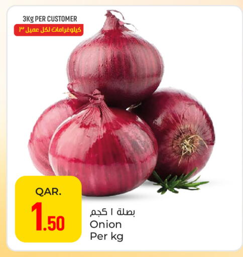 Onion available at Paris Hypermarket in Qatar - Al Wakra