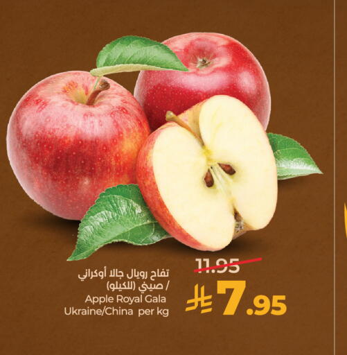 Apple from Ukraine China available at LULU Hypermarket in KSA, Saudi Arabia, Saudi - Riyadh