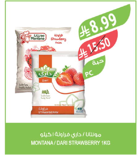 Strawberry available at المزرعة in مملكة العربية السعودية, السعودية, سعودية - سيهات