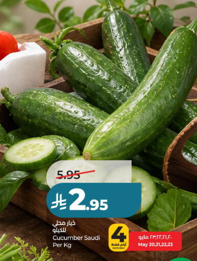 Cucumber from Saudi Arabia available at لولو هايبرماركت in مملكة العربية السعودية, السعودية, سعودية - حفر الباطن