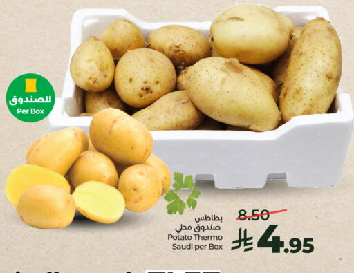 Potato from Saudi Arabia available at لولو هايبرماركت in مملكة العربية السعودية, السعودية, سعودية - الخرج