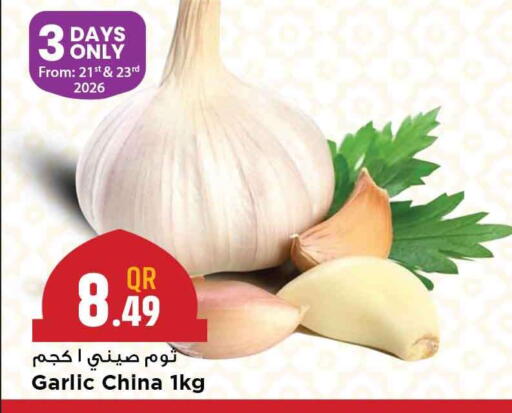 Garlic from China available at Marza Hypermarket in Qatar - Al Rayyan