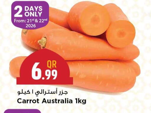 Carrot from Australia available at Marza Hypermarket in Qatar - Al Rayyan