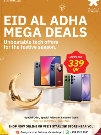 available at Starlink in Qatar - Al Khor