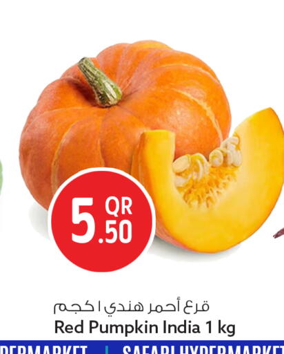 Pumpkin from India available at Safari Hypermarket in Qatar - Al Rayyan