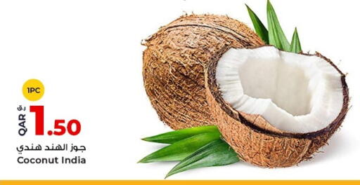 Coconut from India available at Rawabi Hypermarket in Qatar - Al Shamal