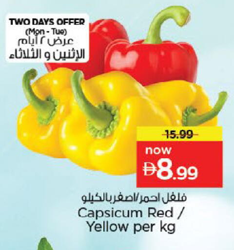 Capsicum available at Nesto Hypermarket in UAE - Al Ain