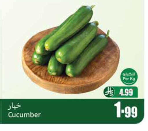 Cucumber available at Othaim Markets in KSA, Saudi Arabia, Saudi - Hafar Al Batin