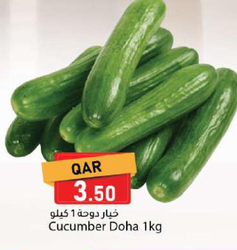 Cucumber from Qatar available at Dana Market in Qatar - Al Khor