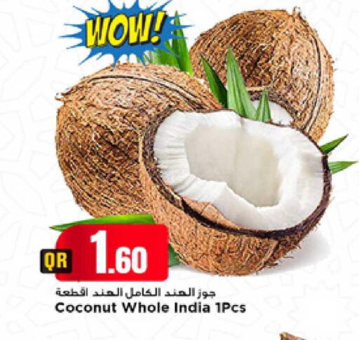 Coconut from India available at Marza Hypermarket in Qatar - Al Shamal