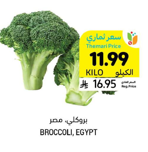 Broccoli from Egypt available at Tamimi Market in KSA, Saudi Arabia, Saudi - Al Khobar