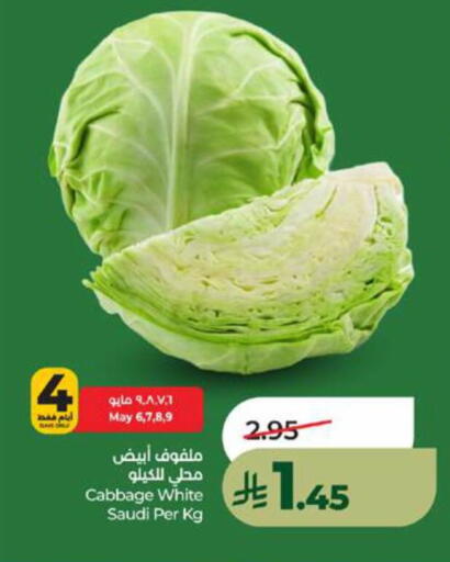 Cabbage from Saudi Arabia available at LULU Hypermarket in KSA, Saudi Arabia, Saudi - Jeddah