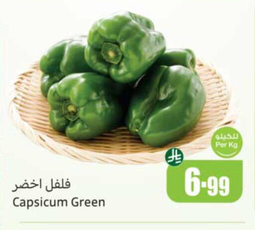 Capsicum available at Othaim Markets in KSA, Saudi Arabia, Saudi - Jeddah