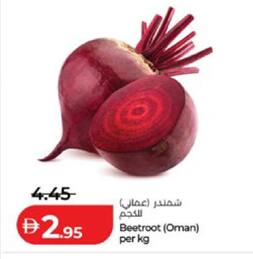 Beetroot from Oman available at لولو هايبرماركت in الإمارات العربية المتحدة , الامارات - أبو ظبي