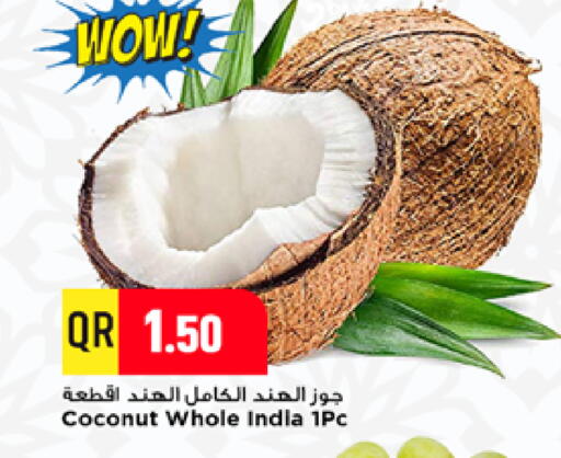 Coconut from India available at Marza Hypermarket in Qatar - Al Shamal