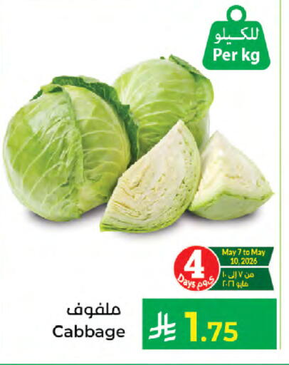 Cabbage available at Kabayan Hypermarket in KSA, Saudi Arabia, Saudi - Jeddah