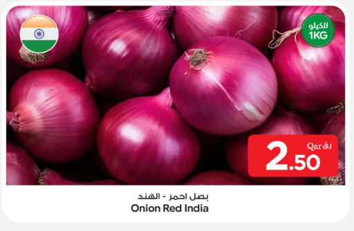 Onion from India available at Bin Dawood Market in Qatar - Doha
