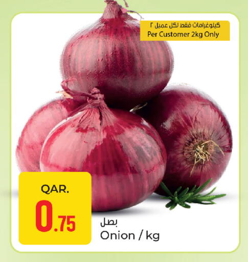 Onion available at Paris Hypermarket in Qatar - Al Rayyan