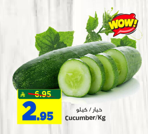 Cucumber available at المدينة هايبرماركت in مملكة العربية السعودية, السعودية, سعودية - الرياض