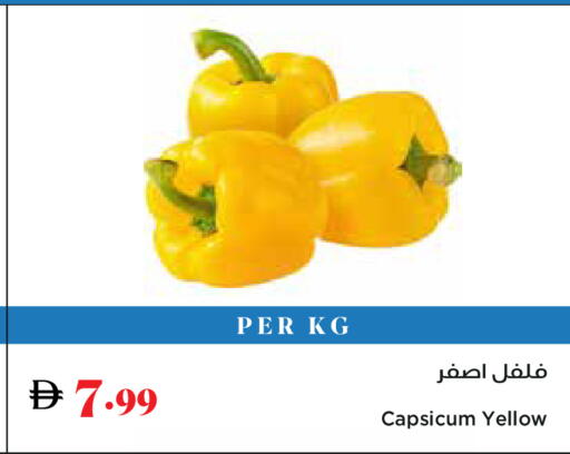 Capsicum available at تروليز سوبرماركت in الإمارات العربية المتحدة , الامارات - دبي