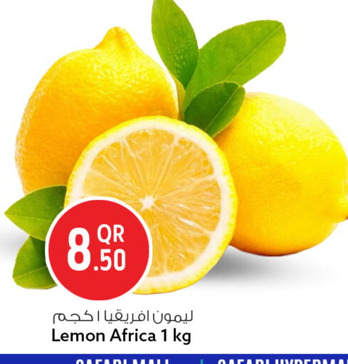 Lemon available at سفاري هايبر ماركت in قطر - الوكرة