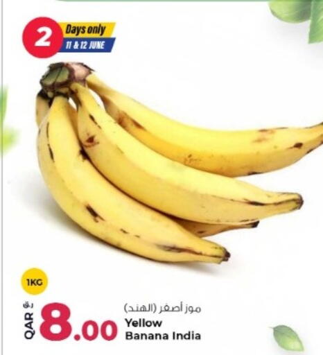 Banana from India available at Rawabi Hypermarket in Qatar - Doha