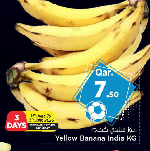 Banana from India available at Mark & Save  in Qatar - Doha