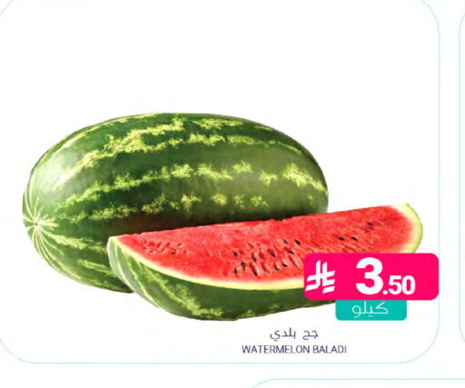 Watermelon available at اسواق المنتزه in مملكة العربية السعودية, السعودية, سعودية - القطيف‎
