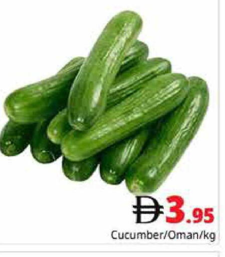 Cucumber from Oman available at هايبر ماركت باسونز in الإمارات العربية المتحدة , الامارات - دبي