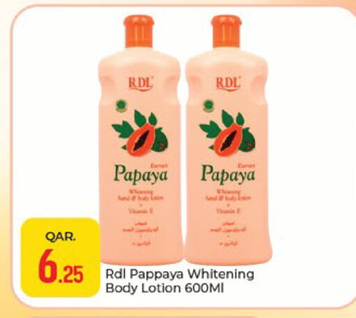 Papaya Pappaya available at Paris Hypermarket in Qatar - Doha
