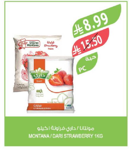 Strawberry available at Farm  in KSA, Saudi Arabia, Saudi - Tabuk