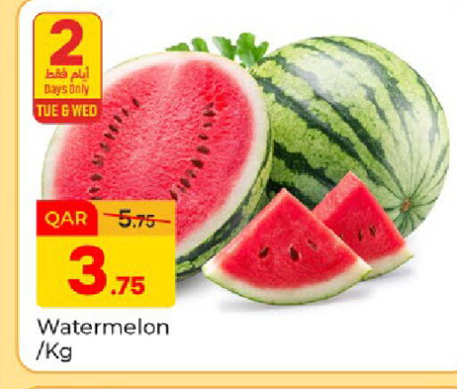 Watermelon available at Paris Hypermarket in Qatar - Al-Shahaniya