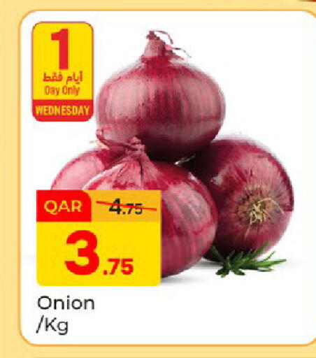 Onion available at Paris Hypermarket in Qatar - Al-Shahaniya