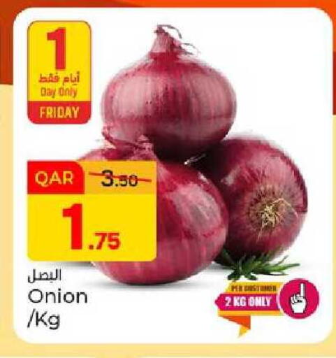 Onion available at Paris Hypermarket in Qatar - Doha