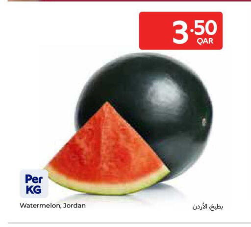 Watermelon from Jordan available at Carrefour in Qatar - Al Rayyan