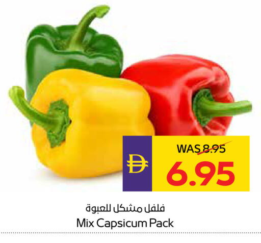 Capsicum available at ADCOOP in UAE - Al Ain