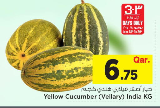 Cucumber from India available at Mark & Save  in Qatar - Al-Shahaniya