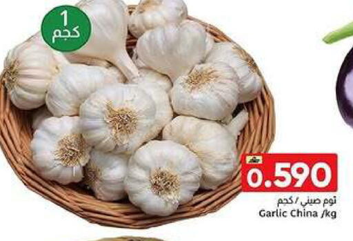 Garlic from China available at Al Amri Center in Oman - Muscat