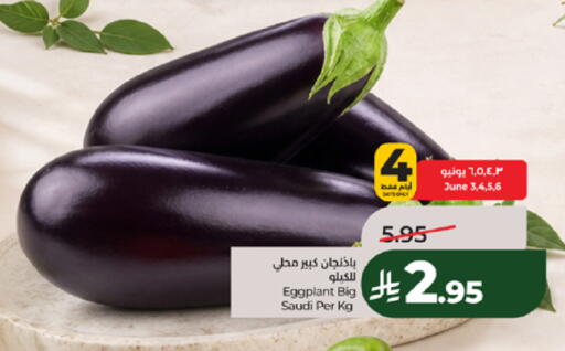 Eggplant from Saudi Arabia available at لولو هايبرماركت in مملكة العربية السعودية, السعودية, سعودية - مكة المكرمة