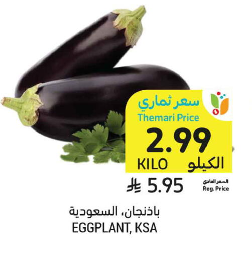 Eggplant available at Tamimi Market in KSA, Saudi Arabia, Saudi - Dammam