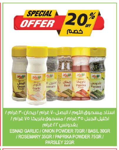 Basil Paprika Parsley Onion Garlic Rosemary available at المزرعة in مملكة العربية السعودية, السعودية, سعودية - سكاكا