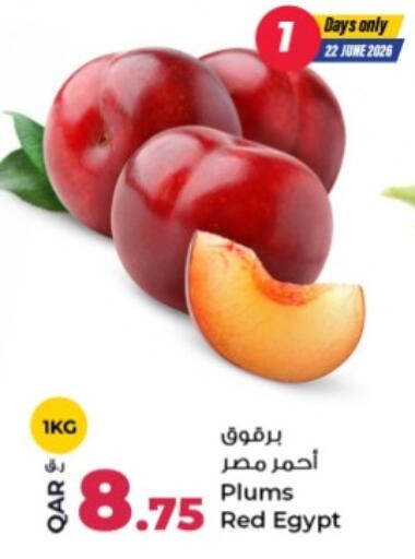 Plums from Egypt available at روابي هايبرماركت in قطر - الشمال