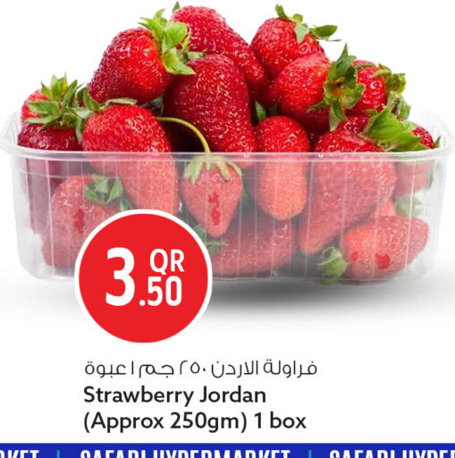 Strawberry from Jordan available at سفاري هايبر ماركت in قطر - الضعاين