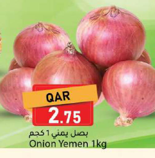 Onion from Yemen available at Dana Market in Qatar - Al Rayyan