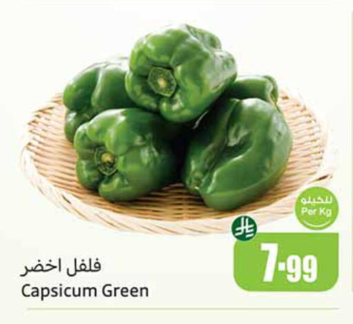 Capsicum available at Othaim Markets in KSA, Saudi Arabia, Saudi - Tabuk